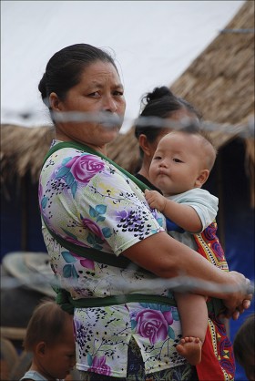 W obozie Huay Nam Khao. Stany Zjednoczone przyjęły tylko część Hmongów z obozów w Tajlandii.