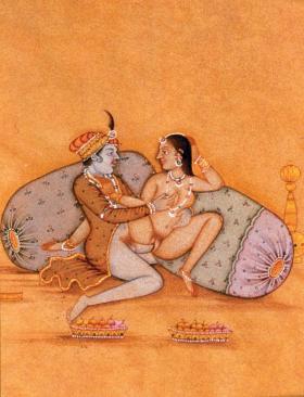 Ilustracja z „Kamasutry” wydanej w XIX w.