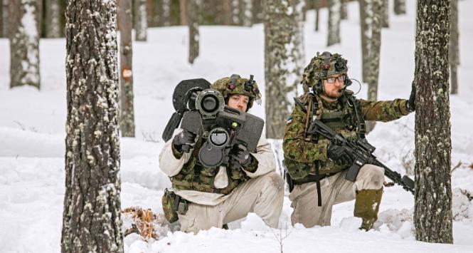 Manewry estońskich sił zbrojnych.