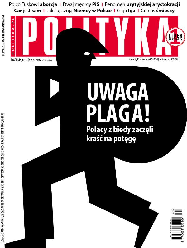 okładka - Polityka 39 2022