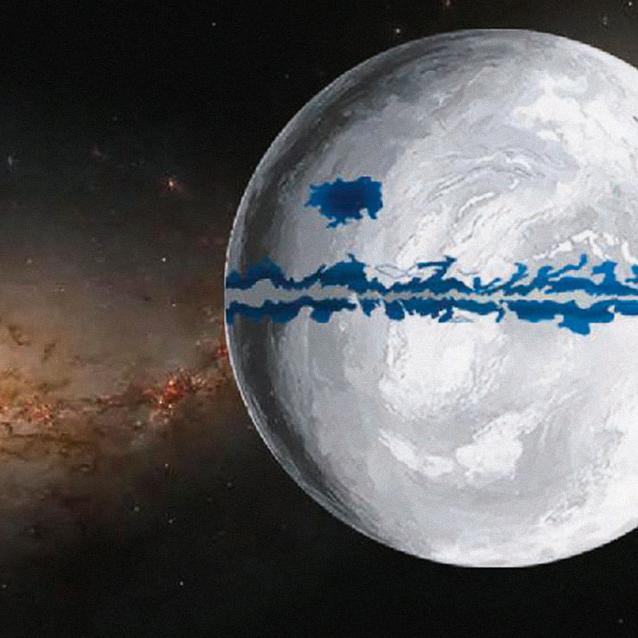 Nowy model Ziemi-śnieżki z oazami życia w niskich i średnich szerokościach geograficznych.