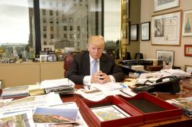 Donald Trump ma tu nie tylko swój apartament, ale i biuro.