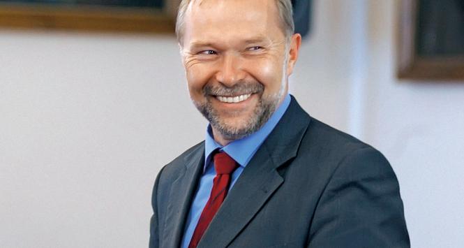 Dawny działacz KIK w Warszawie, czyli szef Kancelarii Prezydenta - Jacek Michałowski.