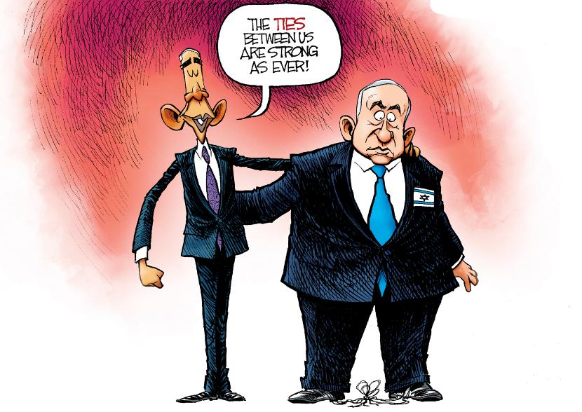 Barack Obama i Beniamin Netanjahu