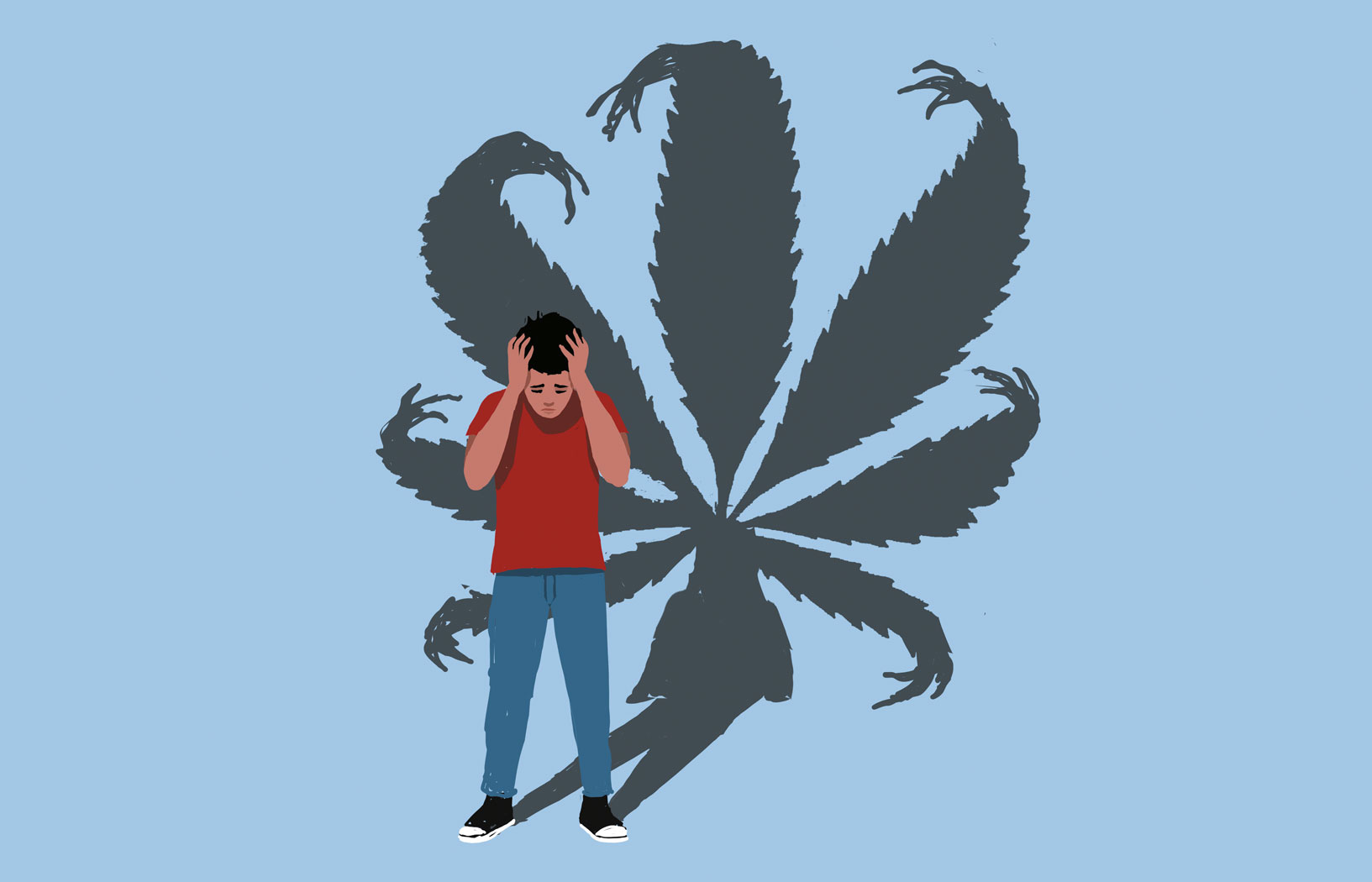 Marihuana a psychozy u nastolatków