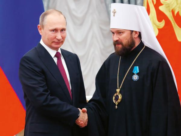 Putin i Hilarion