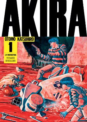„Akira” Katsuhiro Otomo w wersji komiksowej.