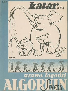 Nawet słoniwych rozmiarów katar usuwał, łagodził „Algorhin”. Zachęcając komiksową opowiastką.