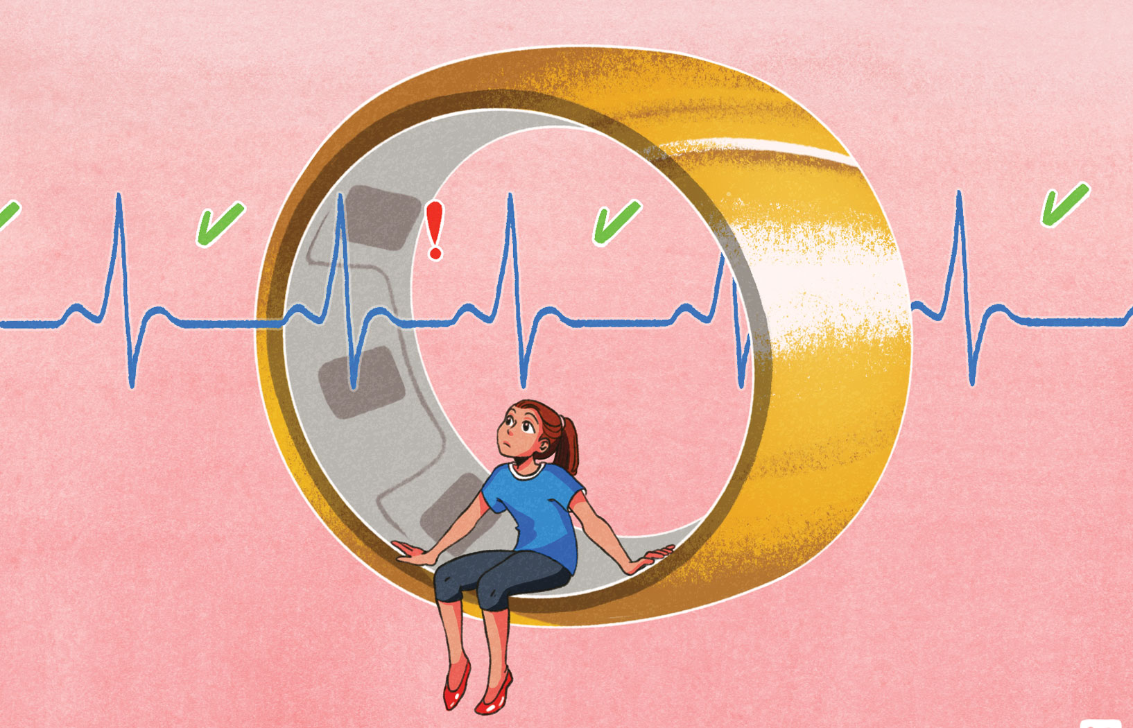 Małe nieregularności tętna mogą być korzystne