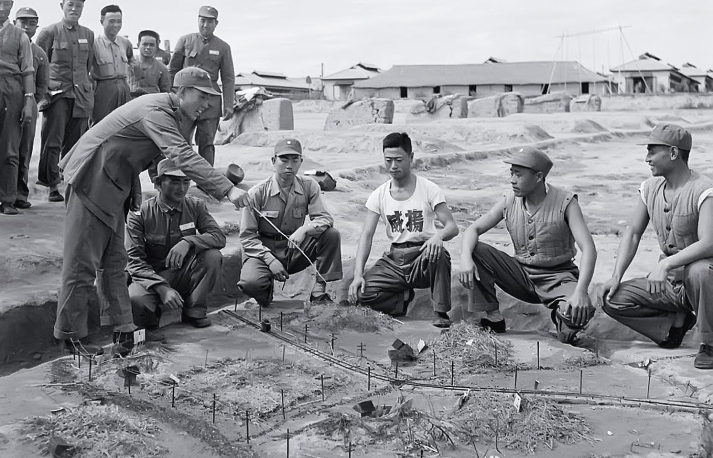 Ćwiczenia dla obrony wyspy, Tajwan, 1954 r.