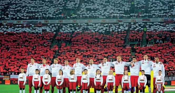 Gdańsk PGE Arena, mecz towarzyski Polska-Urugwaj, 14 listopada 2012 r.