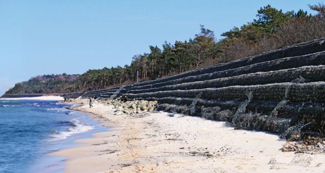 „Gwałtowność zjawisk pogodowych dowodzi, że idziemy w stronę zmian klimatu, silnie wpływających na nadmorską przestrzeń. To będzie przede wszystkim wzmożona abrazja brzegów, podtapianie i zalewanie lądu”.