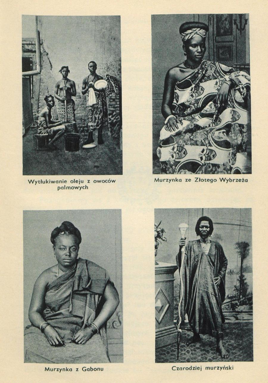 Fotografie z ­książki Leopolda Janikowskiego „W ­dżunglach Afryki: wspomnienia z polskiej wyprawy afrykańskiej w latach 1882–1890”.