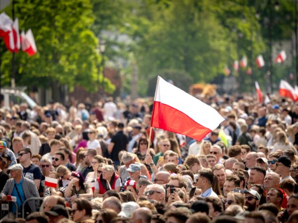 Wiec Rafała Trzaskowskiego, 3 maja 2025 r.