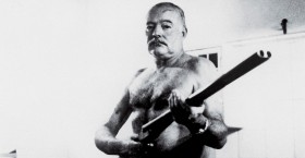 Hemingway - macho. Zdjęcie z 1950 r.