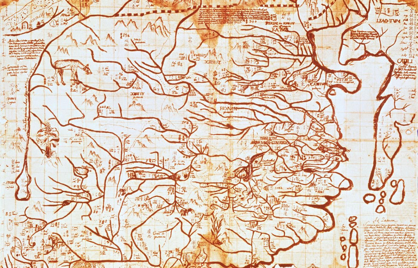 Mapa Chin.