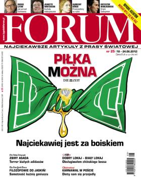 Artykuł pochodzi z 25 numeru tygodnika FORUM, w kioskach od 18 czerwca 2012 r.