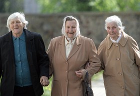 Suchowolanki w drodze na mszę za ojczyznę