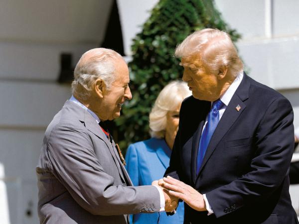 Karol III i Donald Trump