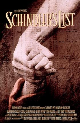 Tragiczny wiek XX w filmie – plakat do „Listy Schindlera”.