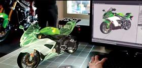 Przykład wykorzystania nowej technologii do projektowania motocykla