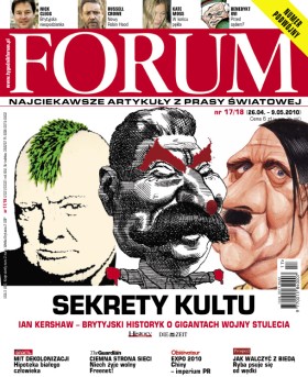 Tekst pochodzi z 17/18. numeru Tygodnika 'Forum', dostępnego w kioskach od poniedziałku 26 kwietnia