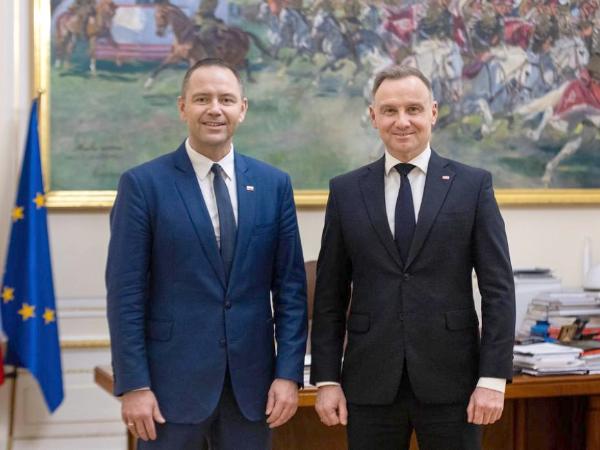 Karol Nawrocki i Andrzej Duda