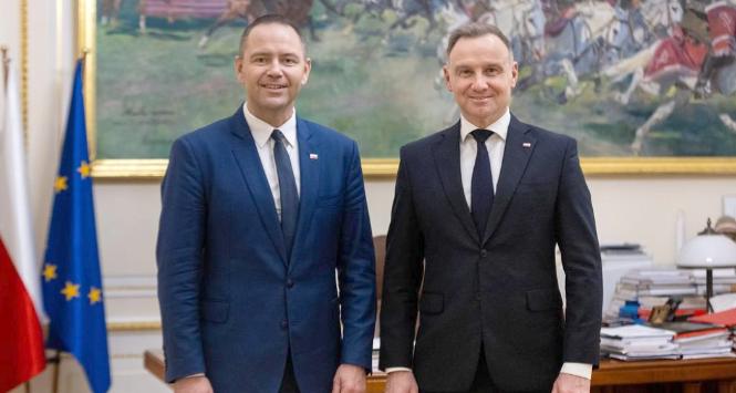 Karol Nawrocki i Andrzej Duda