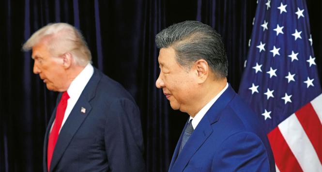 Donald Trump i Xi Jinping.