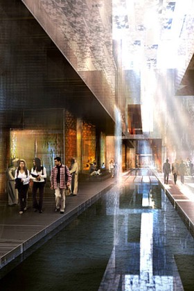 Fragment Masdar. Projekt Foster+Partners.