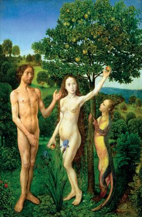 Hugo van der Goes  „Upadek”, ok. 1479 r.