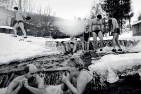 Klub morsów z Brennej-Leśnicy. Spora część to górnicy na wczesnej emeryturze