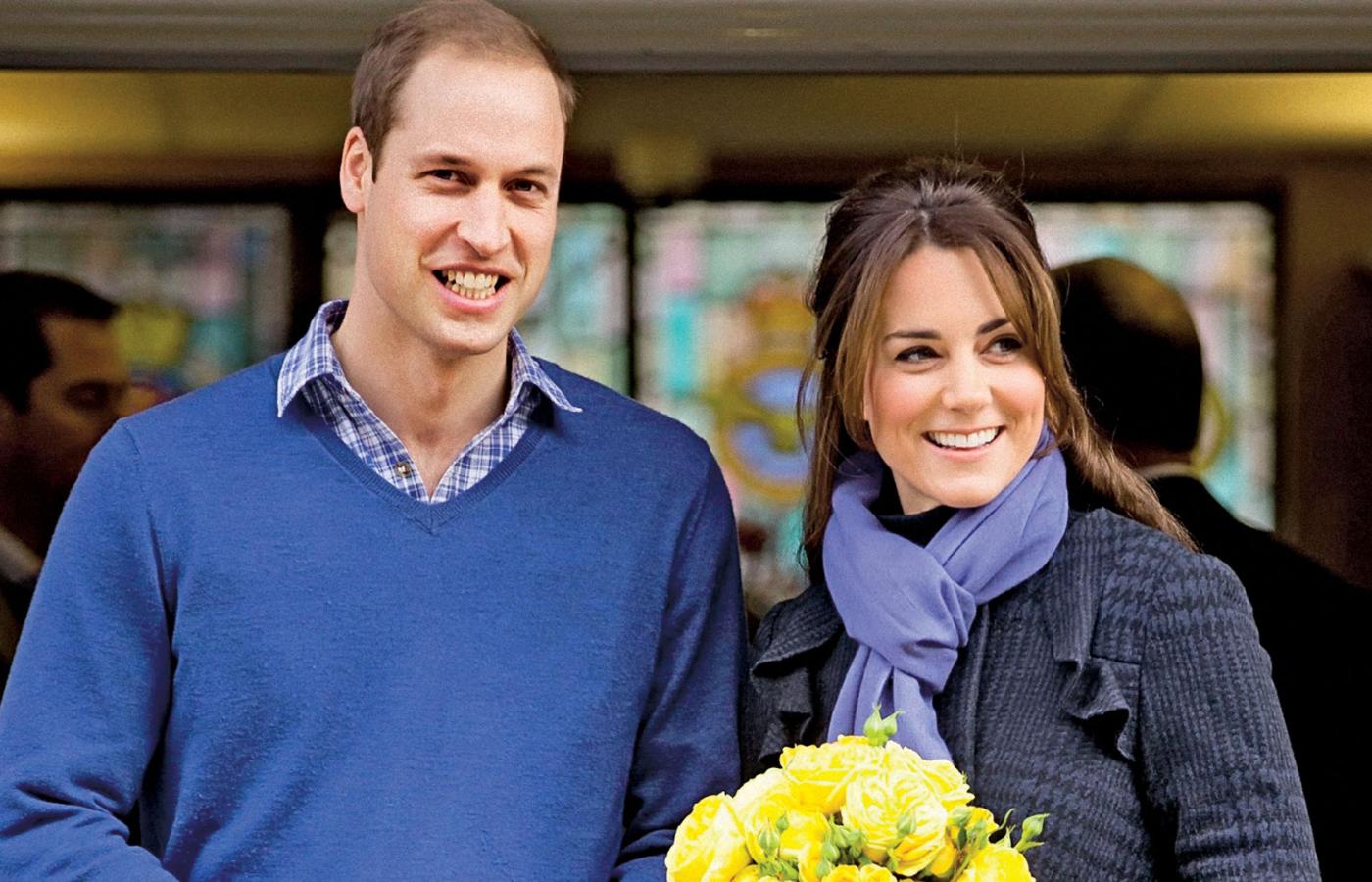 Szczęśliwi przyszli rodzice: księżna Kate i książę William.