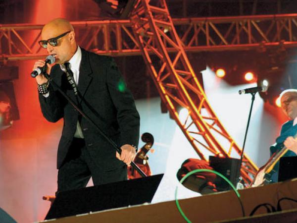 Shakin'Dudi, playbackiem nigdy sie nie splamił. Fot. Łukasz Król/Forum