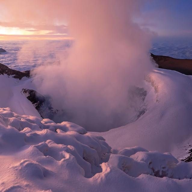 Aktywny olbrzym Cotopaxi.