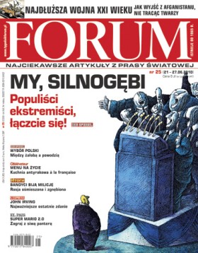 Artykuł pochodzi z 25. numeru tygodnika FORUM, w kioskach od 21 czerwca.