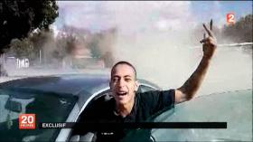 Francuska telewizja pokazała nagranie sprzed kilku lat, na którym Mohamed Merah popisuje się umiejetnościami kierowcy.