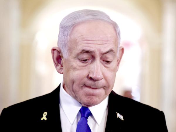 Premier Izraela Beniamin Netanjahu w USA, 8 lipca 2025 r.