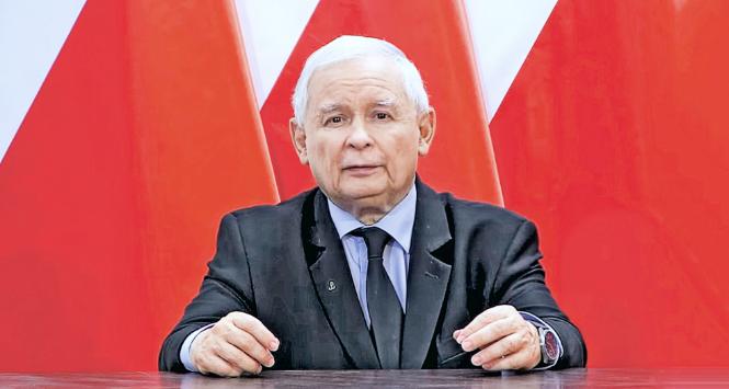 Prezes PiS, wicepremier ds. bezpieczeństwa Jarosław Kaczyński