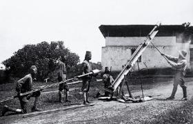 Ćwiczenia wojskowe w Niemieckiej Afryce Wschodniej, przed 1918 r.