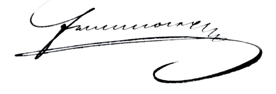 Podpis Franciszka Józefa