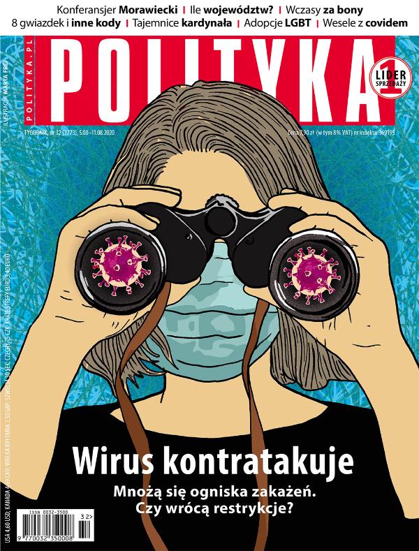 okładka - Polityka 32 2020