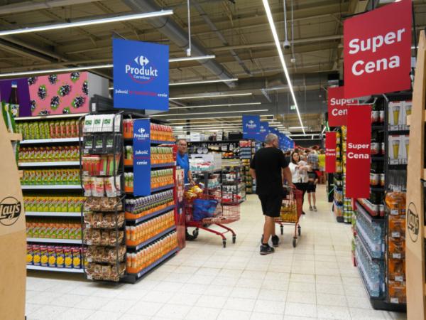 Supermarket Carrefour w Częstochowie