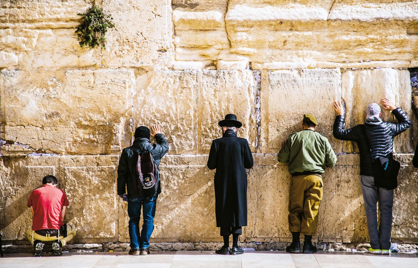 Ściana Płaczu – najświętsze miejsce judaizmu.