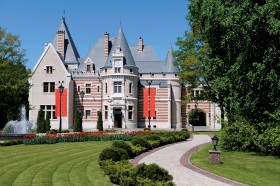 Rublowka, prezydencka rezydencja à la zamek. Tylko dla zagranicznych gości.