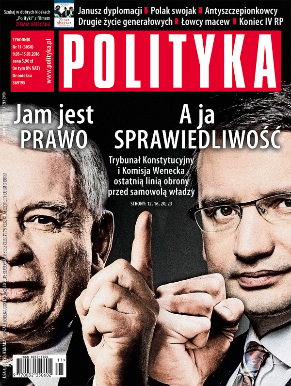 okładka - Polityka 11 2016