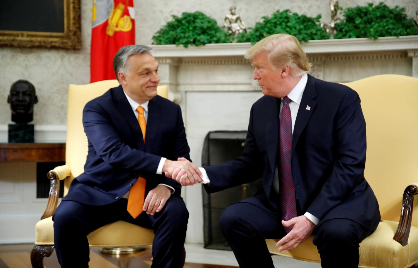 Spotkanie Viktora Orbána z Donaldem Trumpem w Białym Domu