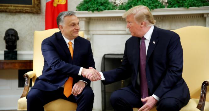 Spotkanie Viktora Orbána z Donaldem Trumpem w Białym Domu