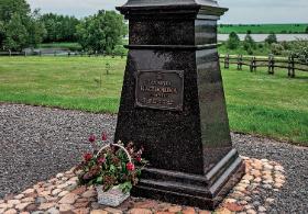 Pomnik Tadeusza Kościuszki w Mereczowszczyźnie.