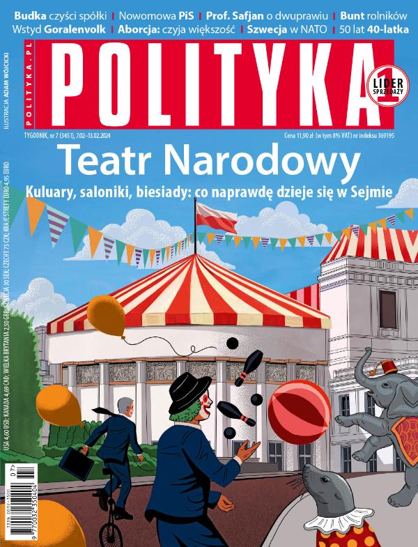 okładka - 2024 07 Polityka